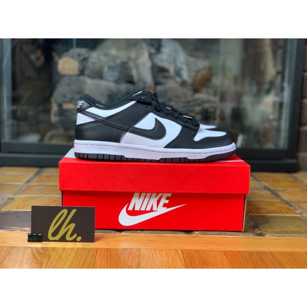 Size 11 Nike Dunk Low Black White “Panda” Athletic Sneakers DD1391-100 - Picture 3 of 6